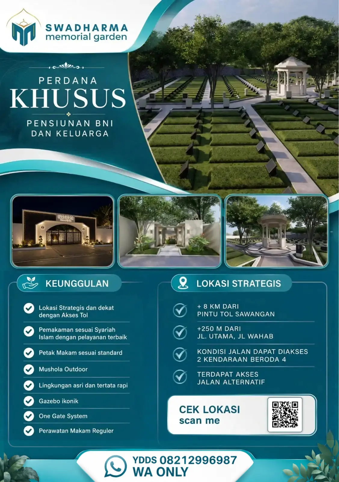 Brosur Resmi Swadharma Memorial Garden